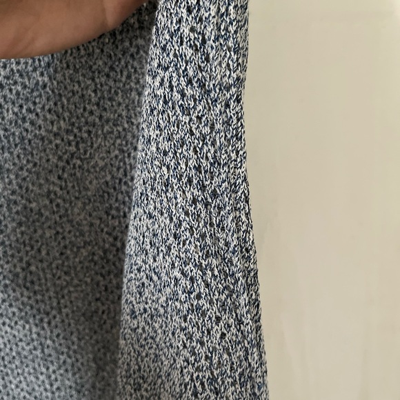 St. John Sports Wool-viscose Netted sleeveless top - Picture 8 of 9